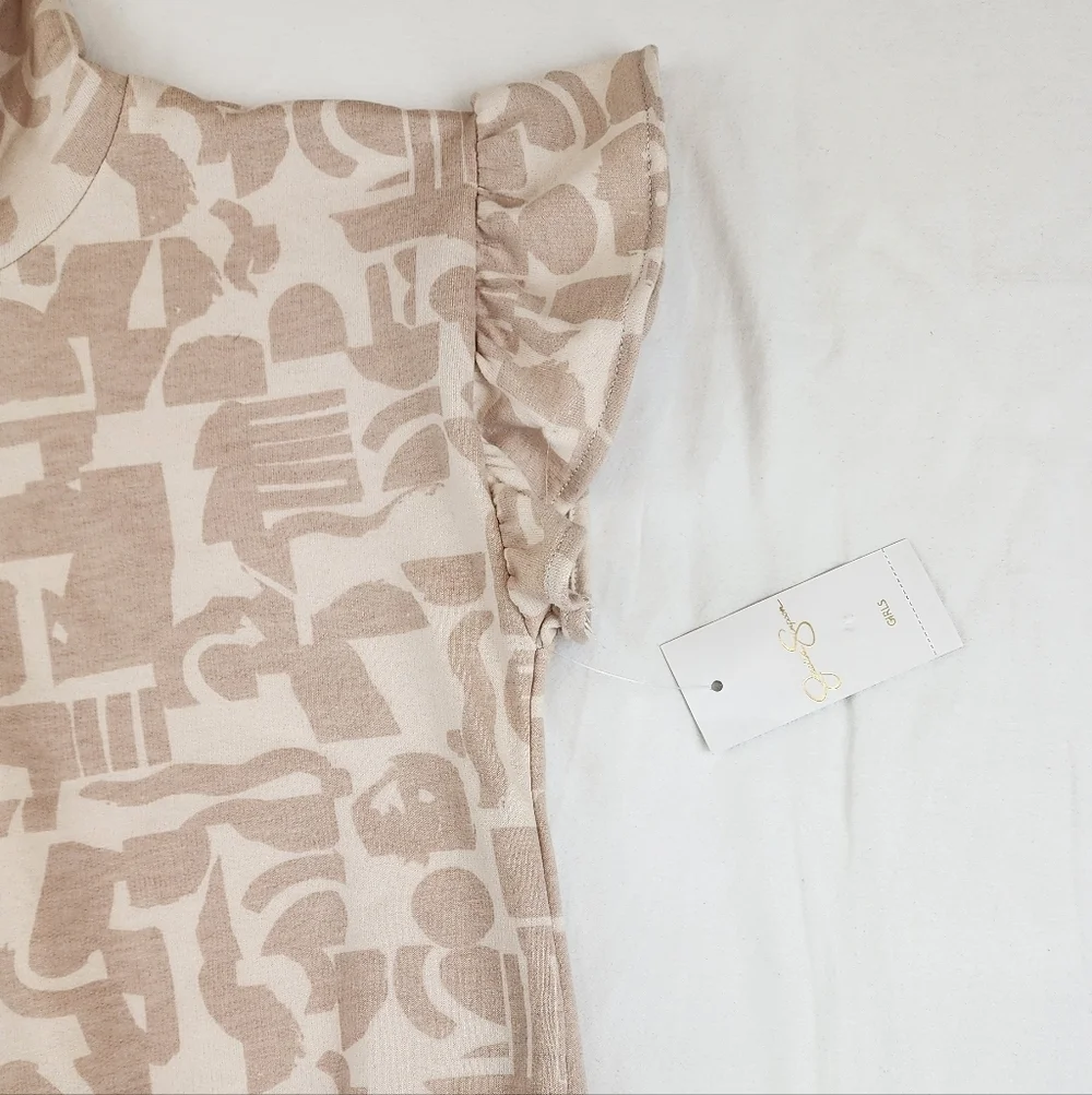 Jessica Simpson Short Sleeve Hooded sweatshirt
